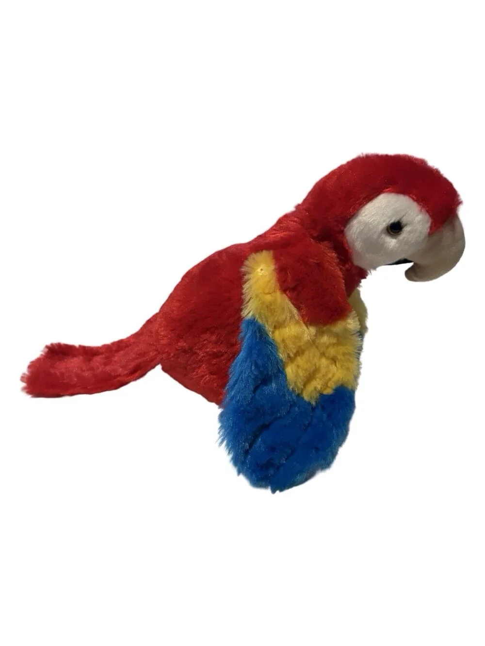 Wild Republic Scarlet Macaw Plush, Stuffed Animal, Plush Toy, Gifts for Kids 12”